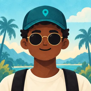 Hombre con gorra y gafas de sol